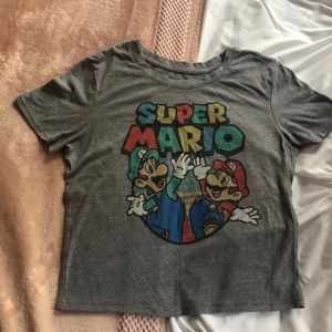 Super Mario crop top